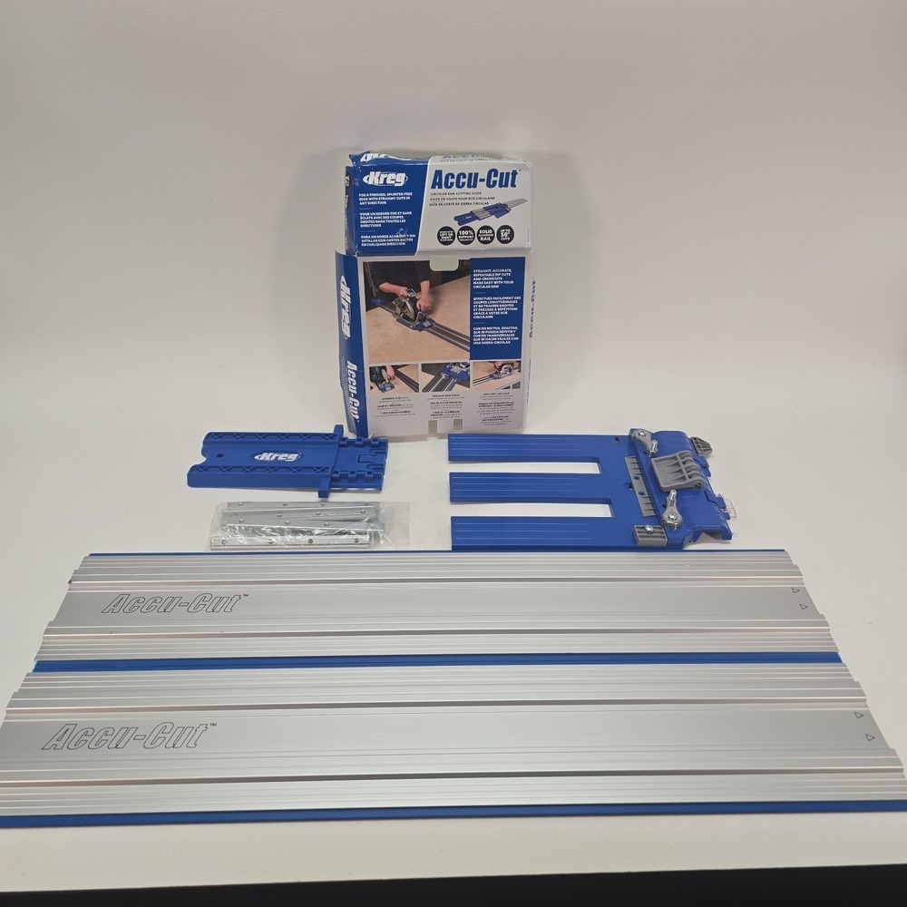 Kreg 50 in. Accu-Cut Aluminum Circular Saw Track Complete No Packaging